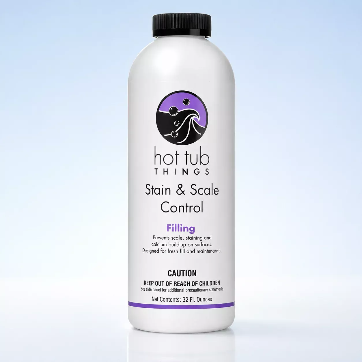 Hot Tub Things Stain & Scale Control – Spa Mineral Remover (32 fl oz)