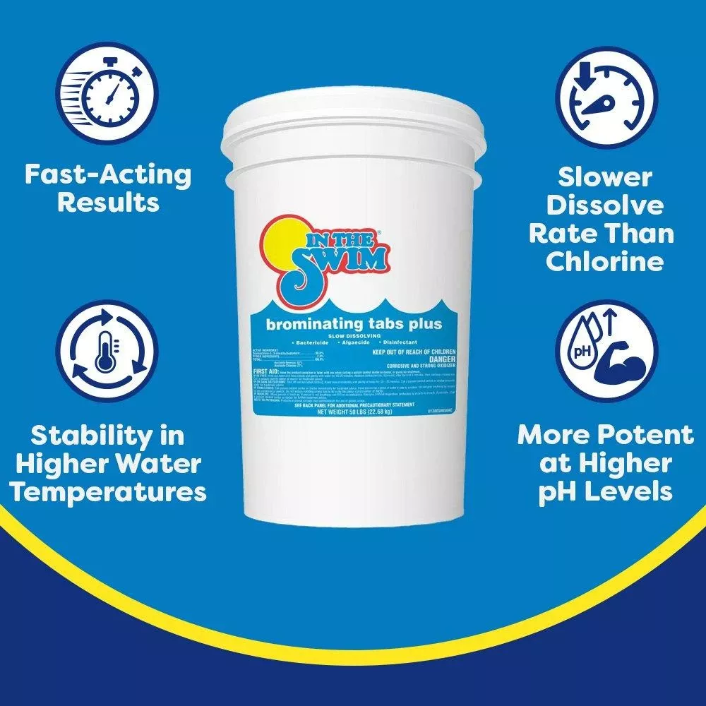 In The Swim – 1 Inch Bromine Tablets Plus – 3.5 Lbs.