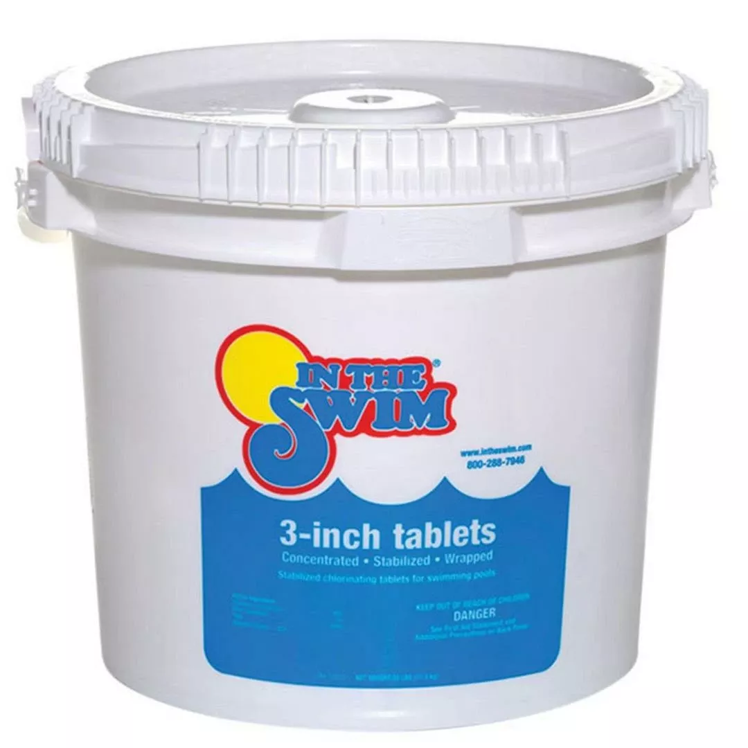 In The Swim – 3 Inch Chlorine Tablets – 25 Lbs