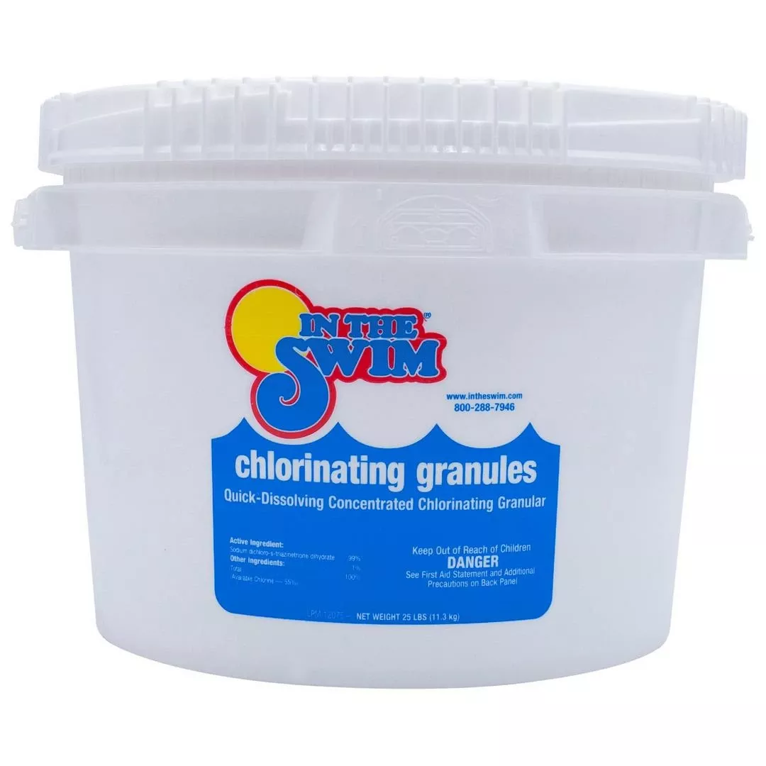 In The Swim – Granular Chlorine Sodium Dichlor, 40 Lbs.