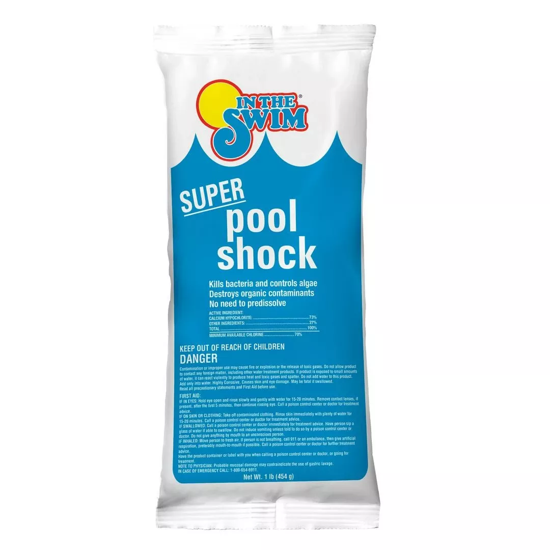 In The Swim – Super Pool Shock 12 X 1 Lb. Bags