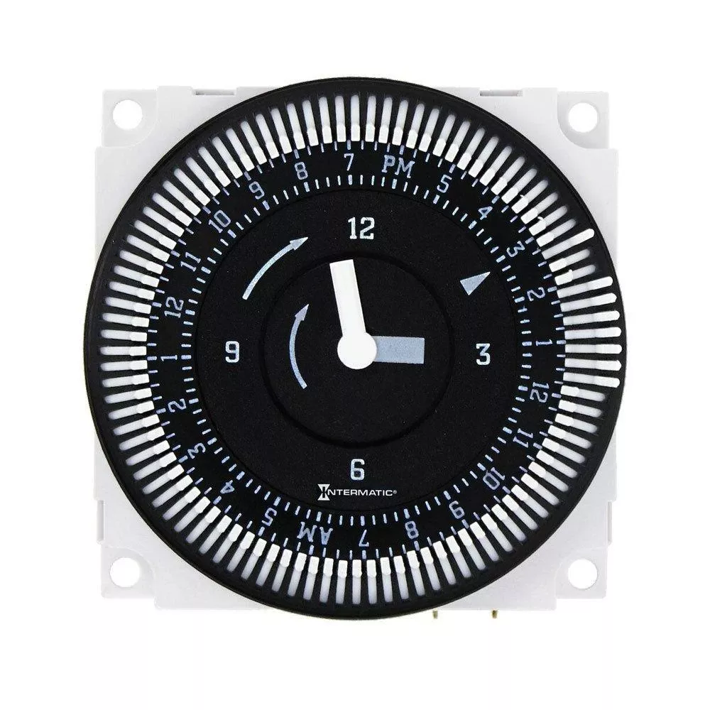 Intermatic – 24-Hour 208/240V Electronechanical Panel Mount Timer Module