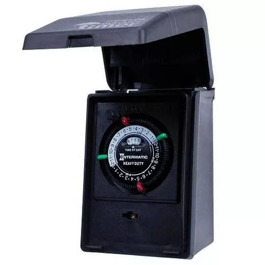 Intermatic – Portable Outdoor 24-Hour Timer With 13 Inch Cord