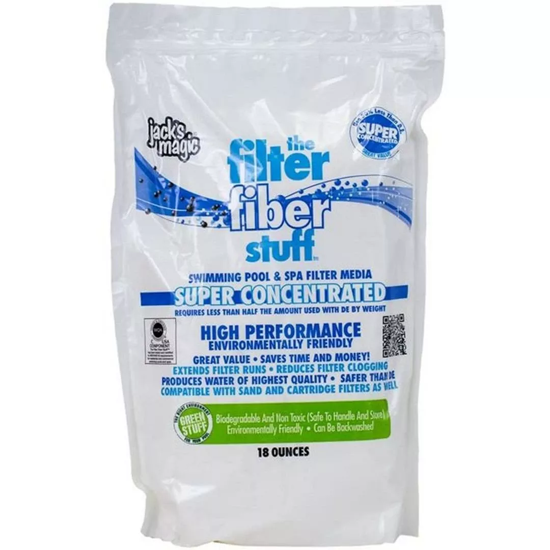 Jack’s Magic – The Filter Fiber Stuff Pool Filter Media 18 Ounce