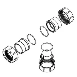 Jandy AquaPure Replacement Union Set