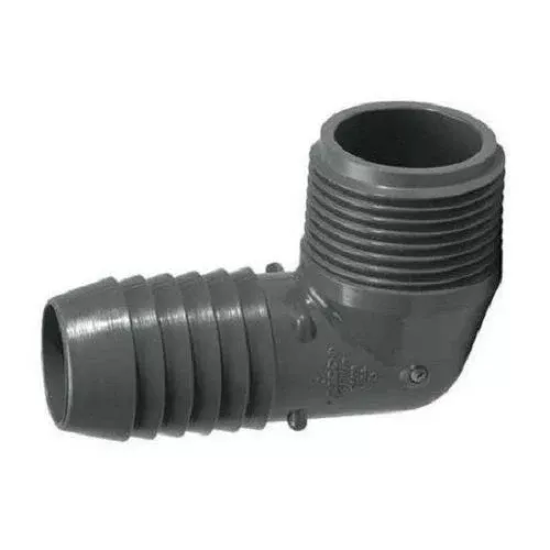 LASCO 1413-005 Male Elbow 90 Insert x MNPT 1/2" PVC