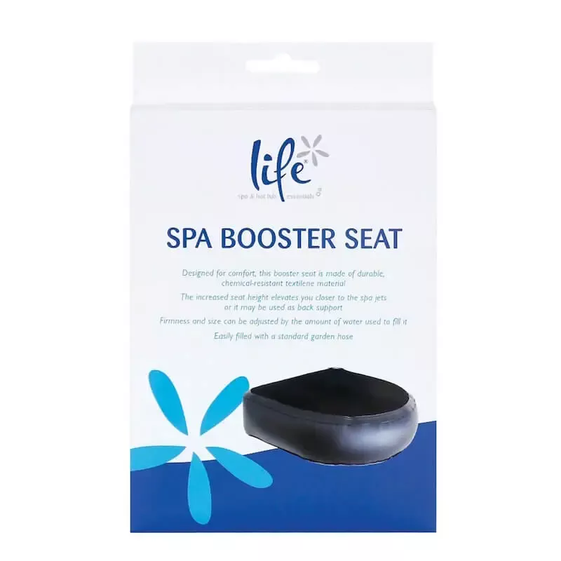 Life Spa & Hot Tub Essentials Booster Seat Black