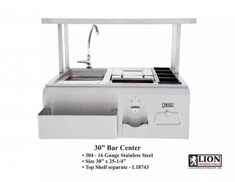 Lion Premium Grills 30″ Bar Center (19836-Bar Center)