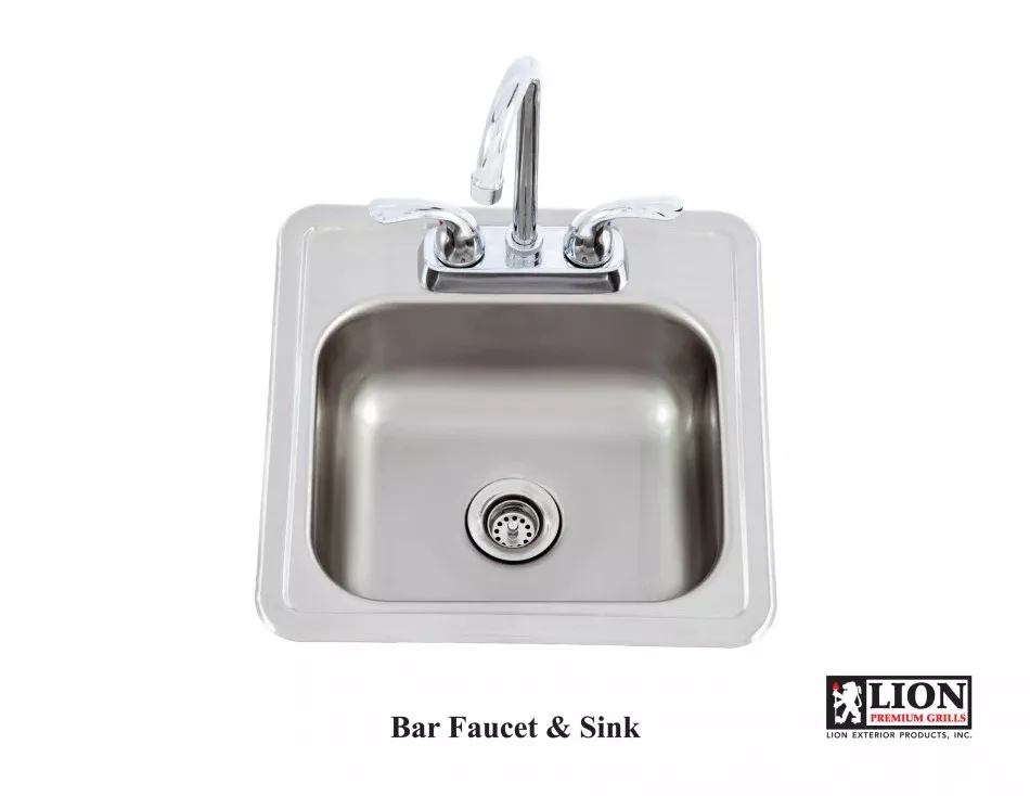 Lion Premium Grills Bar Faucet and Sink (54167)