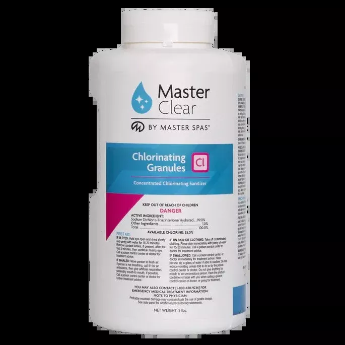 Master Clear Chlorinating Granules 5lbs