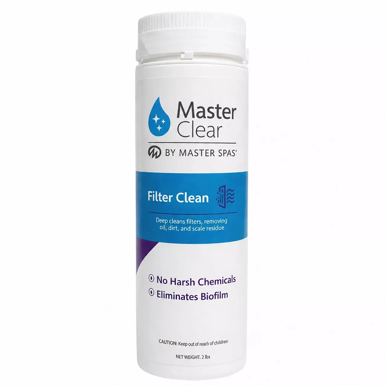 Master Clear - Filter Clean 2lbs.