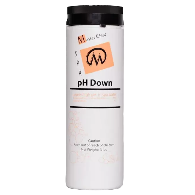 Master Clear - pH Down 3lbs.