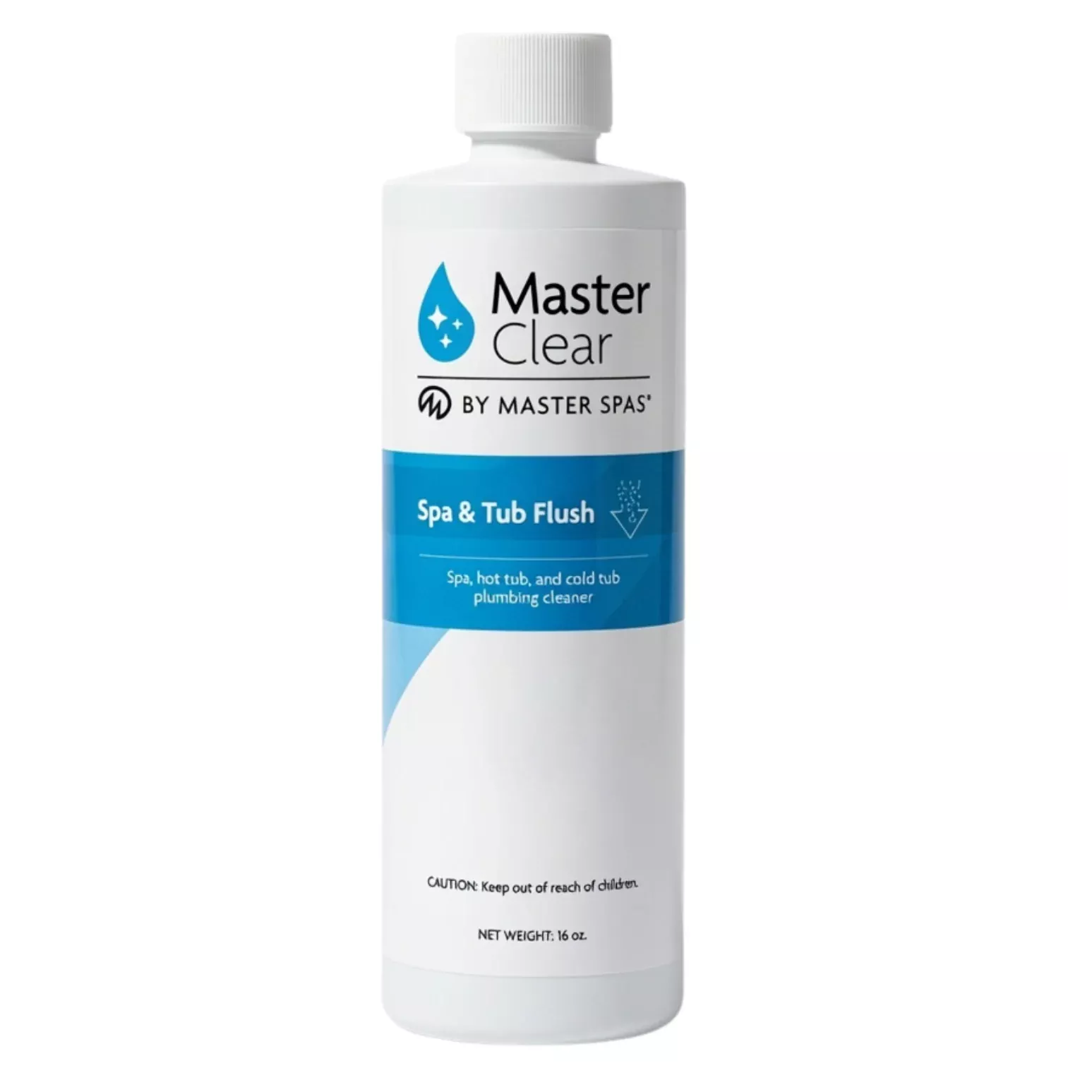 Master Clear - Spa & Tub Flush 16 fl. oz.