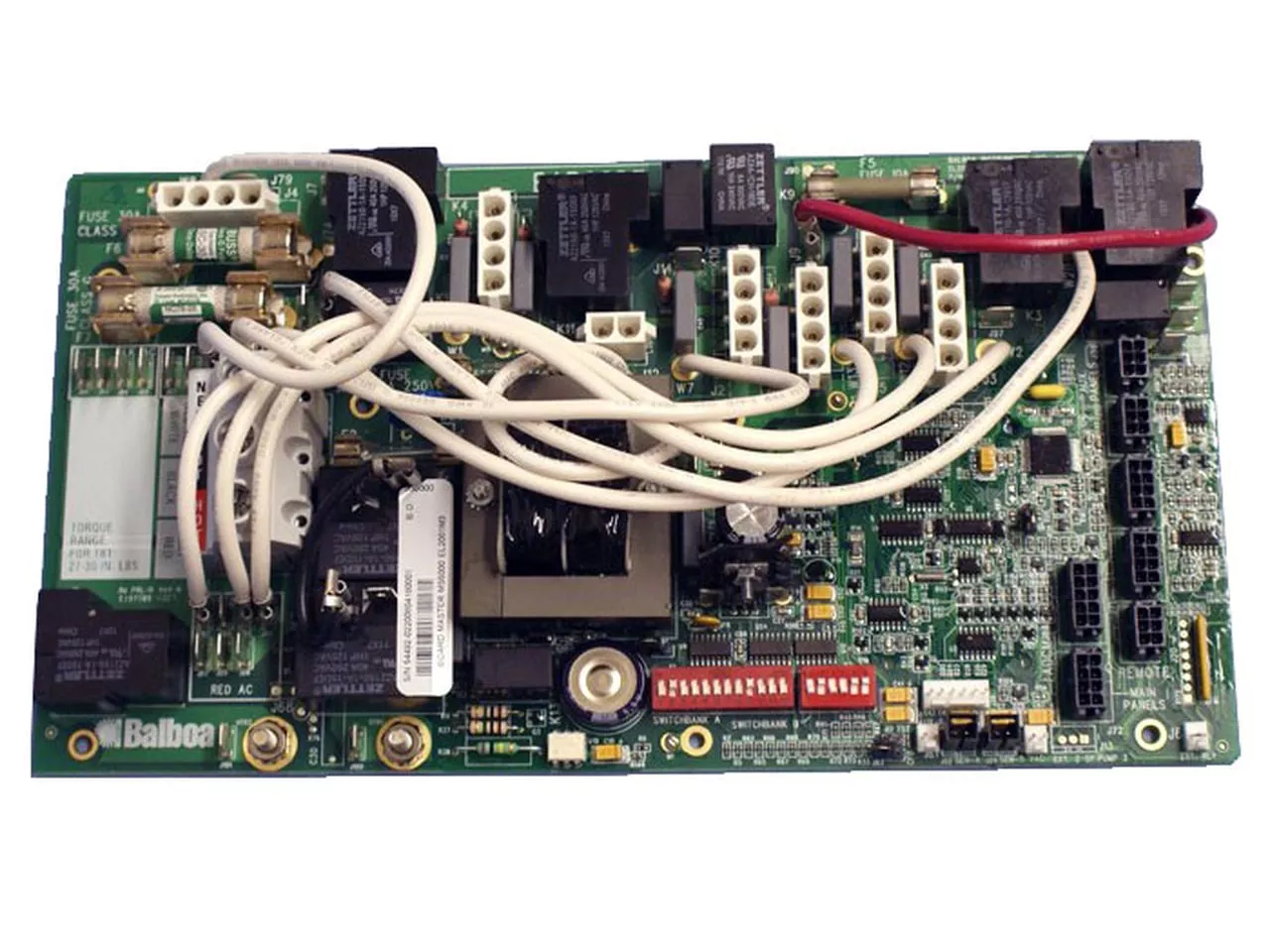 Master Spa – Balboa Equipment MS5000 PC Board Starting 2006