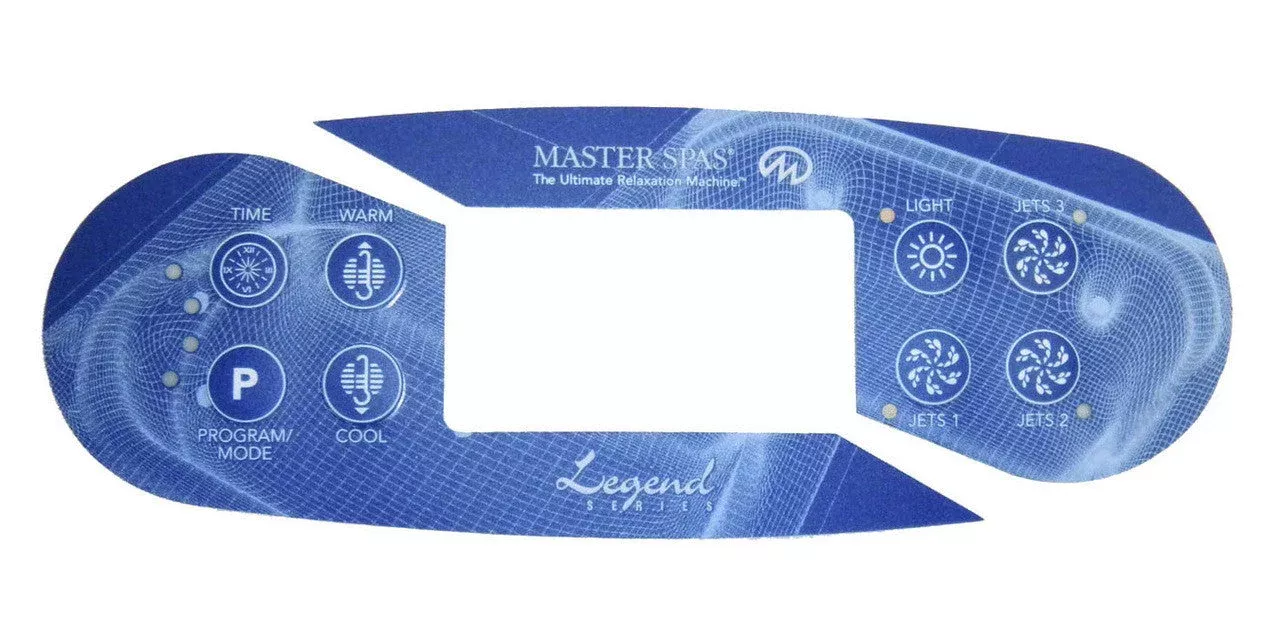 Master Spa - X509009 - Legend Series 3 Pump Overlay Set
