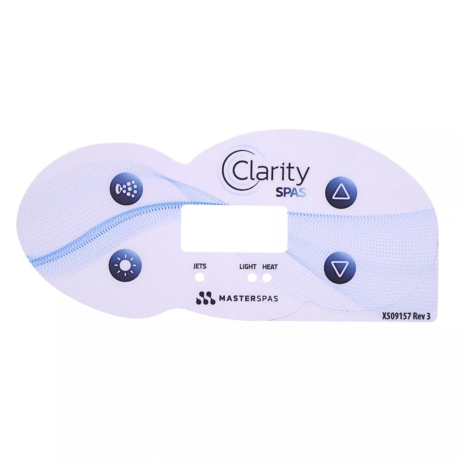 Master Spa - X509157 - Clarity Overlay for MP406U Panel
