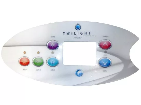 Master Spas – 1 Pump Overlay for Twilight Series VL702