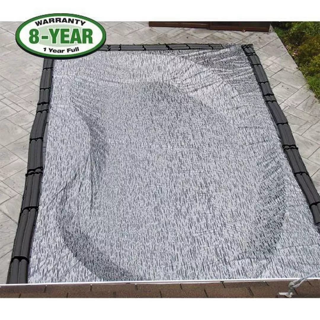 Micro Mesh 16′ X 36′ Rectangle Winter Pool Cover, 8 Year Warranty