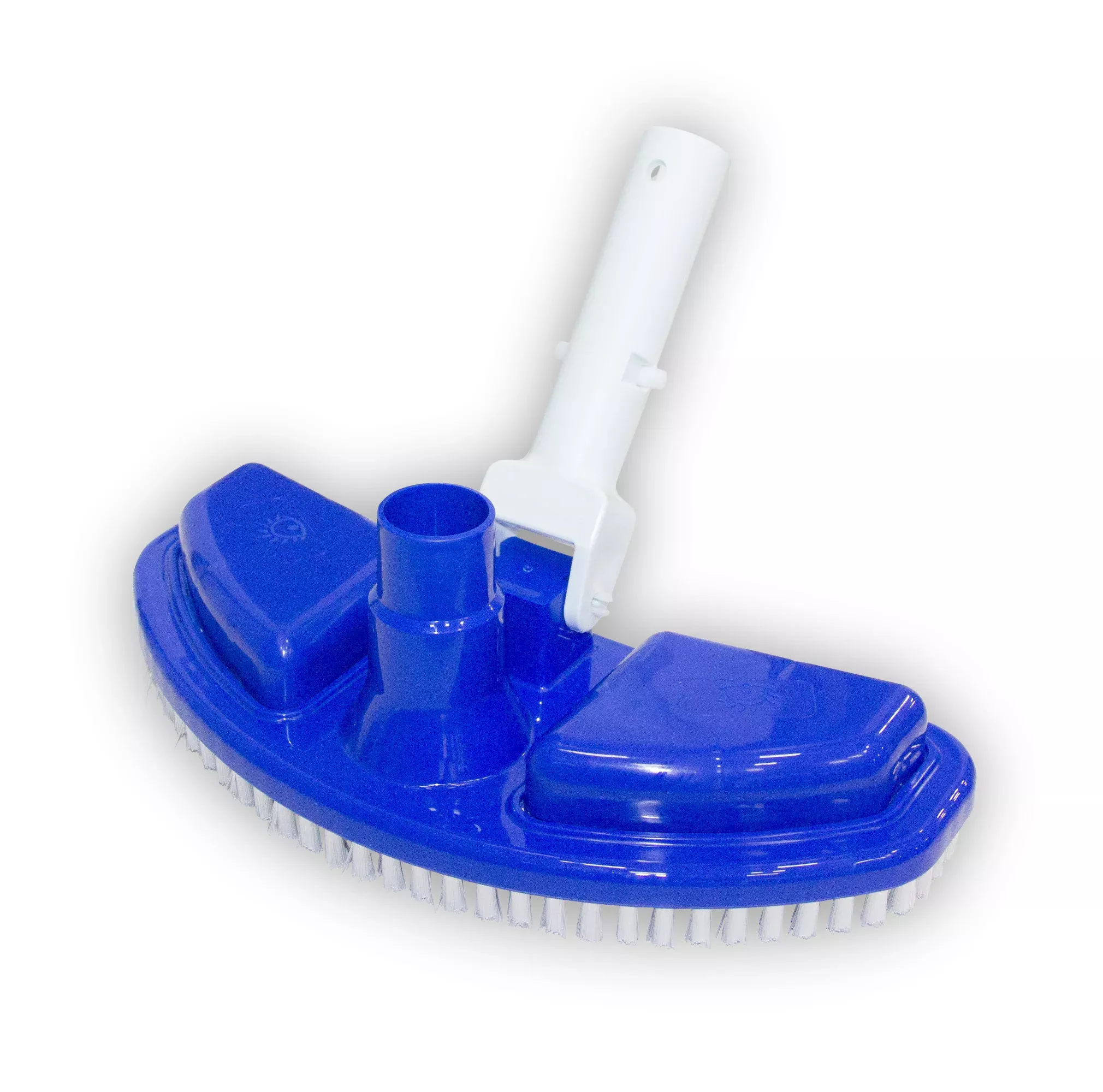 Mini Pool Vacuum Head with Brush – Brustec Delta Wing for Small Pools, Spas & Hot Tubs (Fits 37mm & 25mm Hose)
