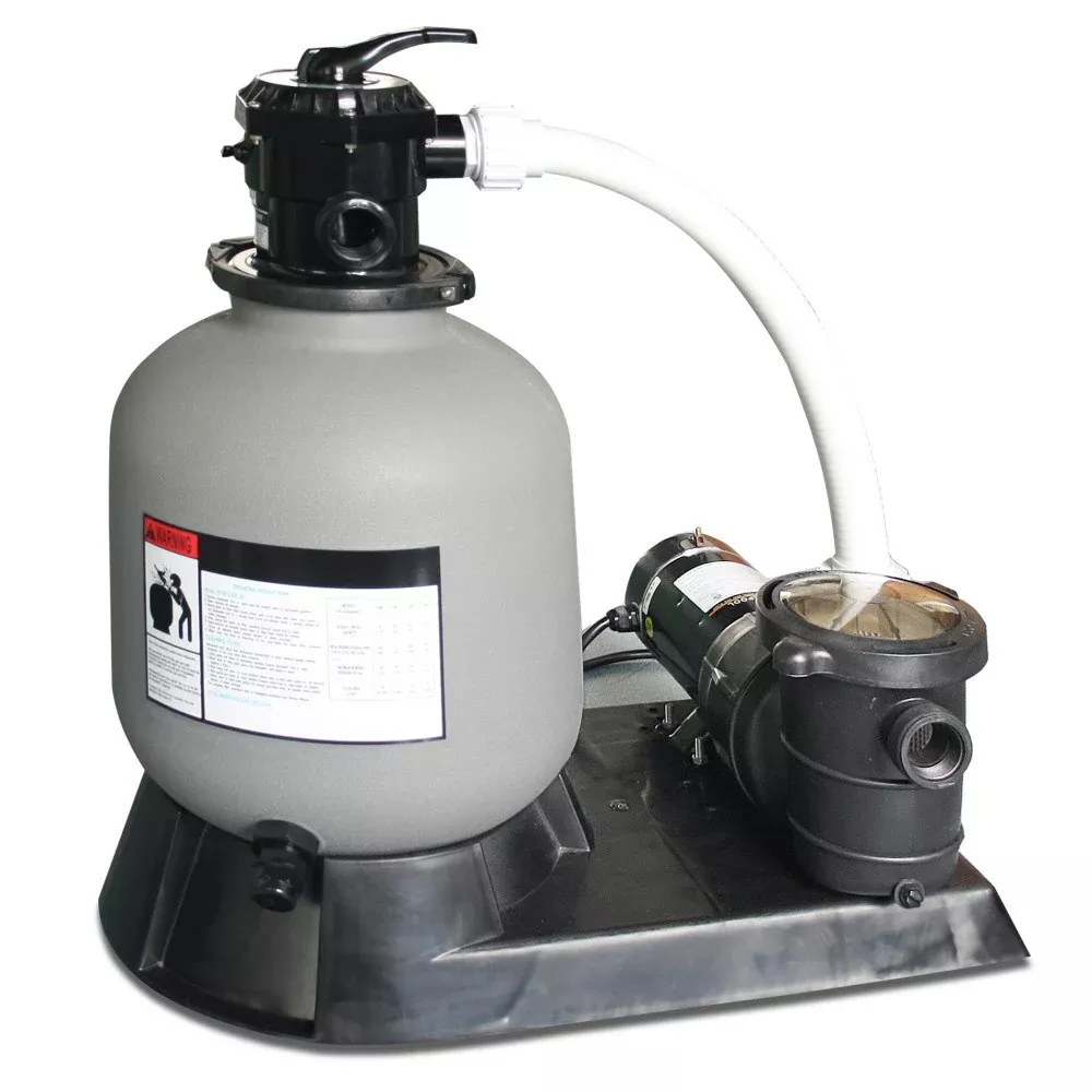 Model 71610 Complete .54THP, 2400 GPH, 16" Tank Sand Filter System