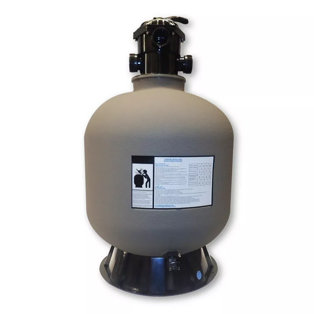 Model 72200 Stand Alone 22" Sand Filter with 6 Way Valve & Base