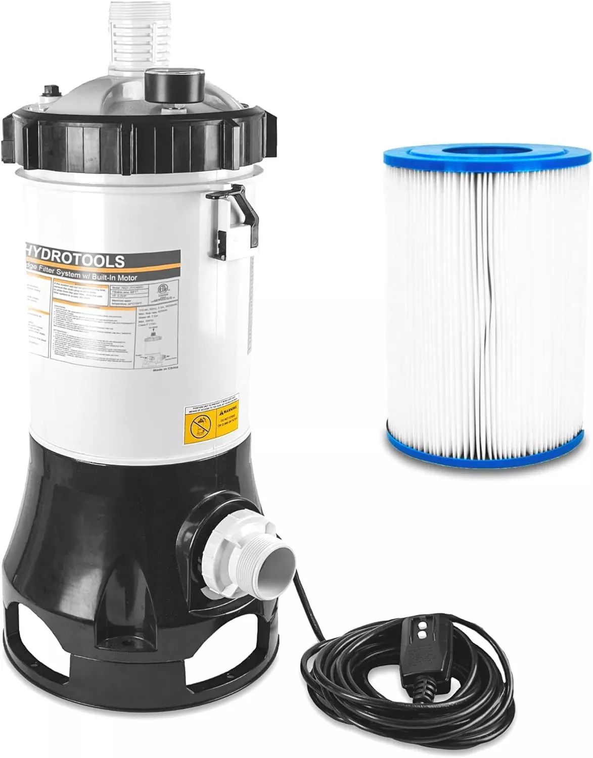 Model 76021 SURE-FLO Above Ground Pool Cartridge Filter System, 1500 GPH