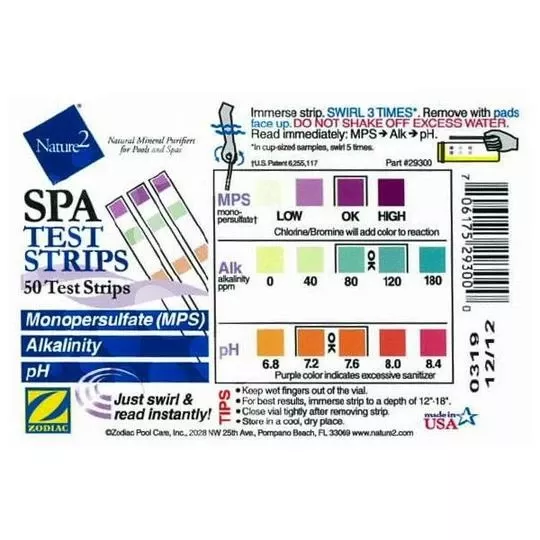 Nature2 – Spa Test Strips 50 Count W29300