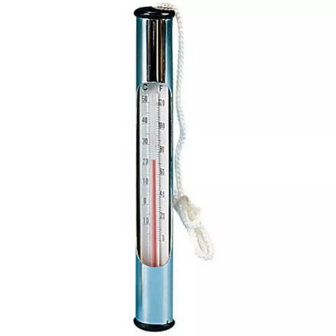 Ocean Blue – Pool And Spa Chrome Thermometer