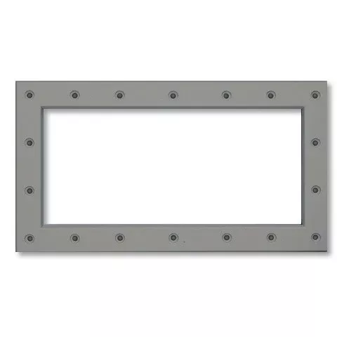 Part 8918G Front Plate for Wide Mouth Skimmer, Grey