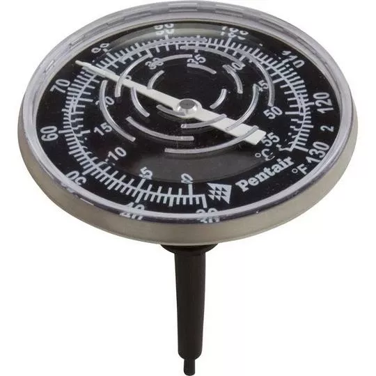 Pentair – Inline Thermometer 30/130 F With Nylon Well
