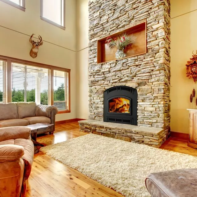 Pioneer III Wood Fireplace