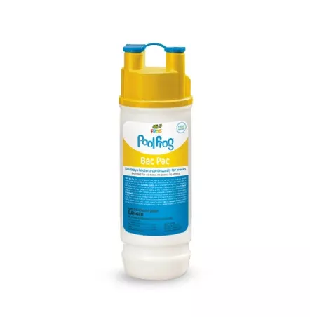 Pool Frog 2.2 lb Bac Pac Pre-Filled Trichlor Tablet Sanitizer Cylinder