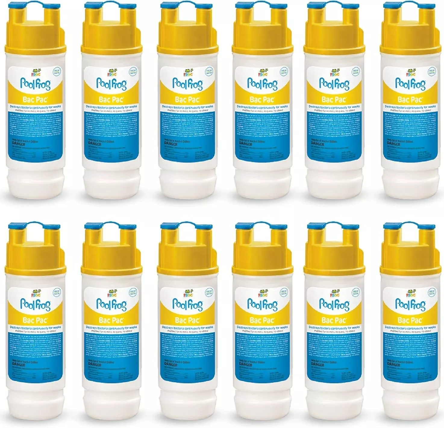 Pool Frog Bac Pac Refill Cartridges - 12 pack