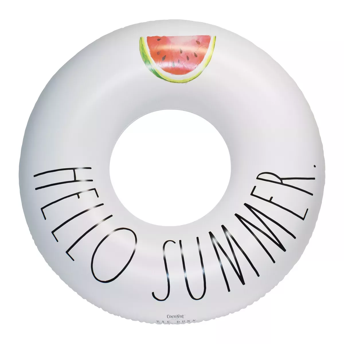 Rae Dunn Hello Summer 48" Ring Pool Float