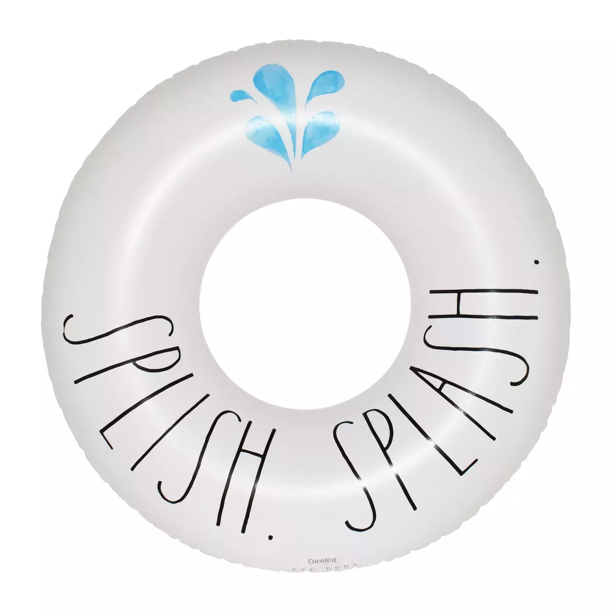 Rae Dunn Splish Splash 48" Ring Pool Float