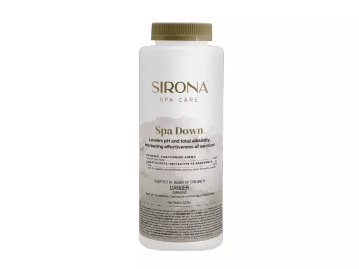 Sirona Spa Down | Spa pH & Alkalinity Decreaser