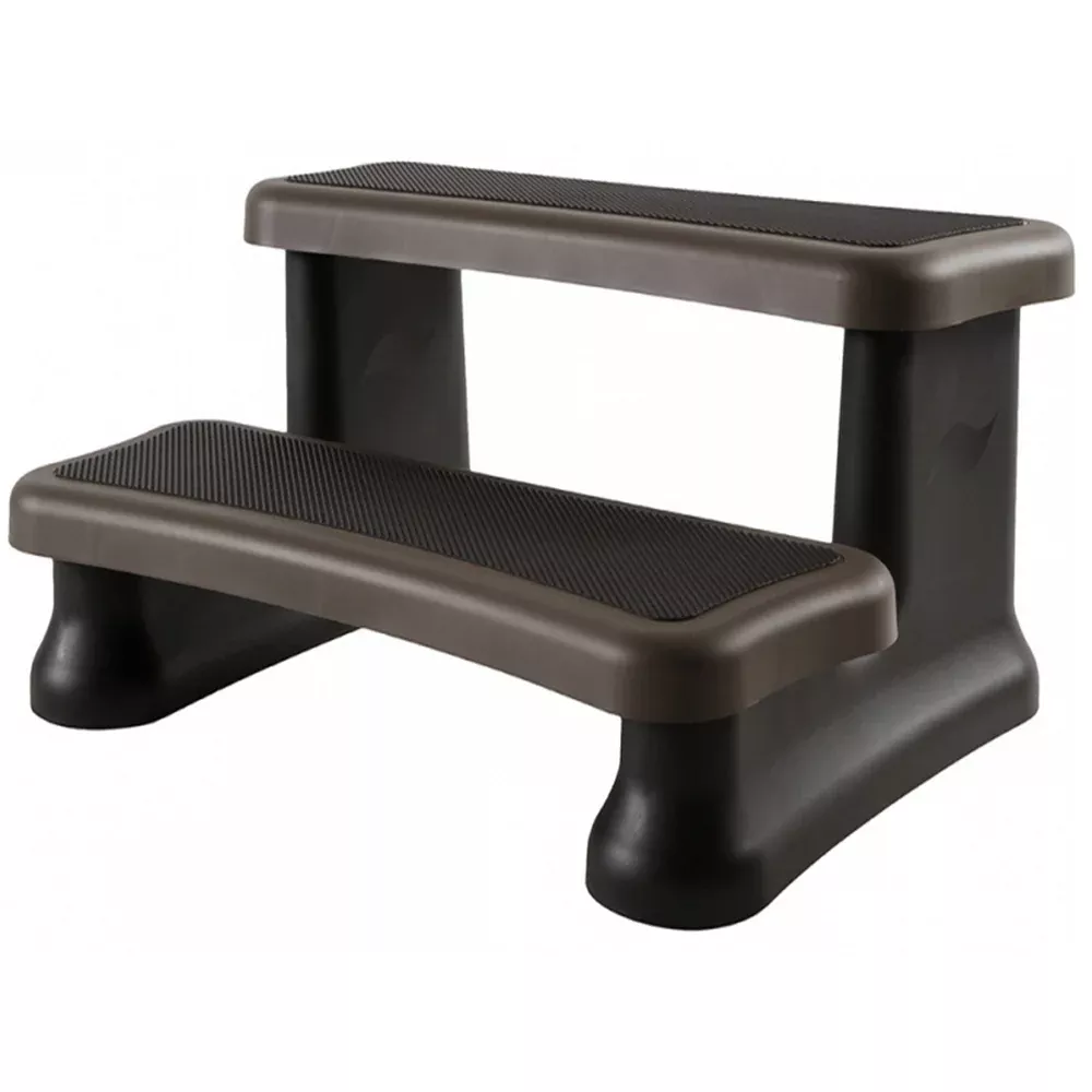 SmartStep Deluxe Spa Step (Portobello) – Wide, Non‑Slip, Weatherproof