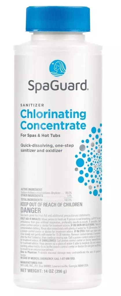 SpaGuard Chlorinating Concentrate 14 oz