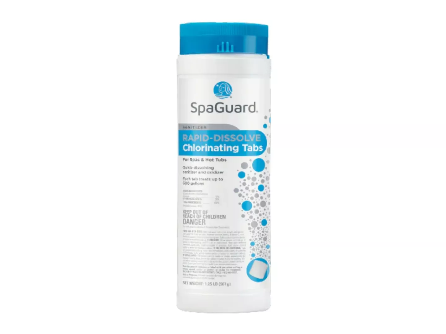 SpaGuard Rapid-Dissolve Chlorinating Tabs - 1.25 lb 42665BIO