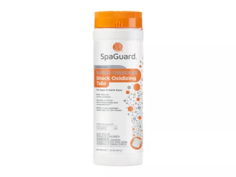 SpaGuard Rapid-Dissolve Shock Oxidizing Tabs - 1.25 lb