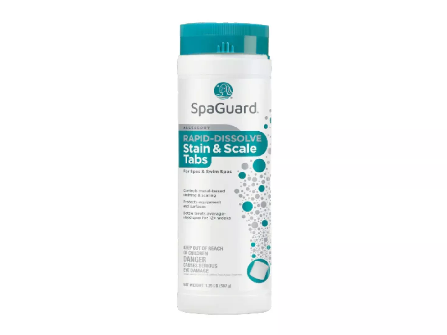 SpaGuard Rapid-Dissolve Stain & Scale Tabs - 1.25 lb. 42663BIO