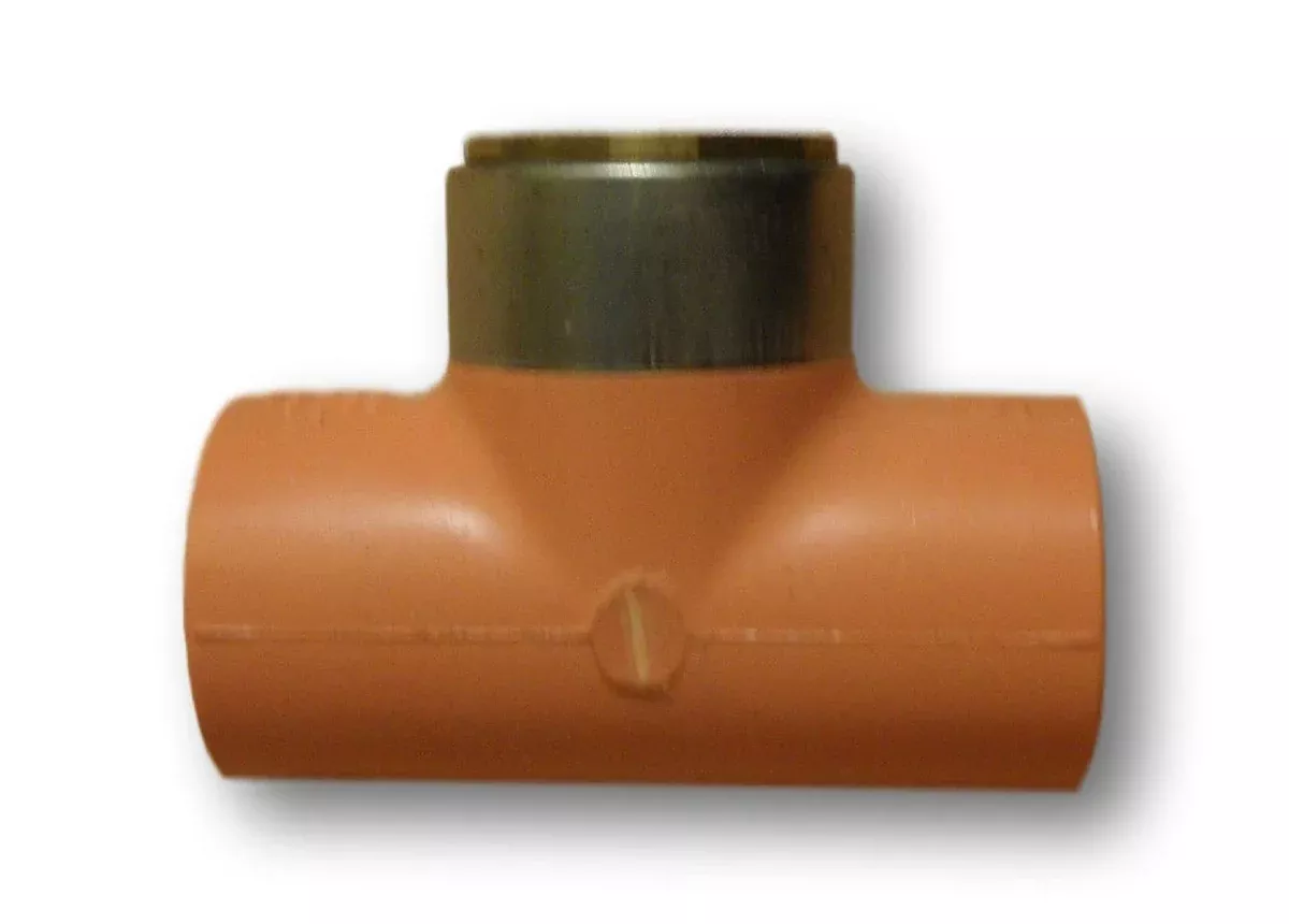 Spears FlameGuard 4202-010 1 in. CPVC Fire Sprinkler Head Tee Fitting