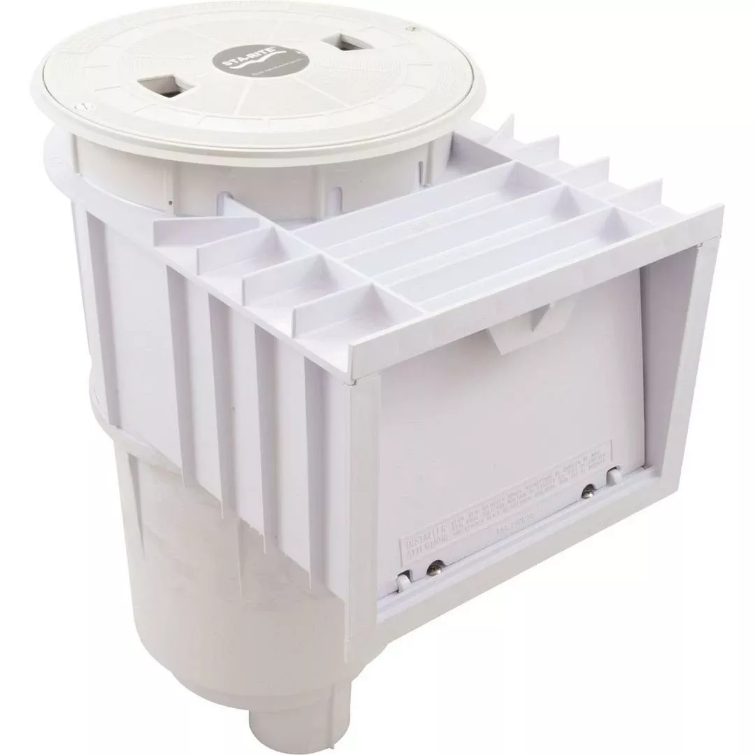 Sta-Rite – Concrete In Ground Pool Skimmer With Float & Check Valve, 2″ Slip