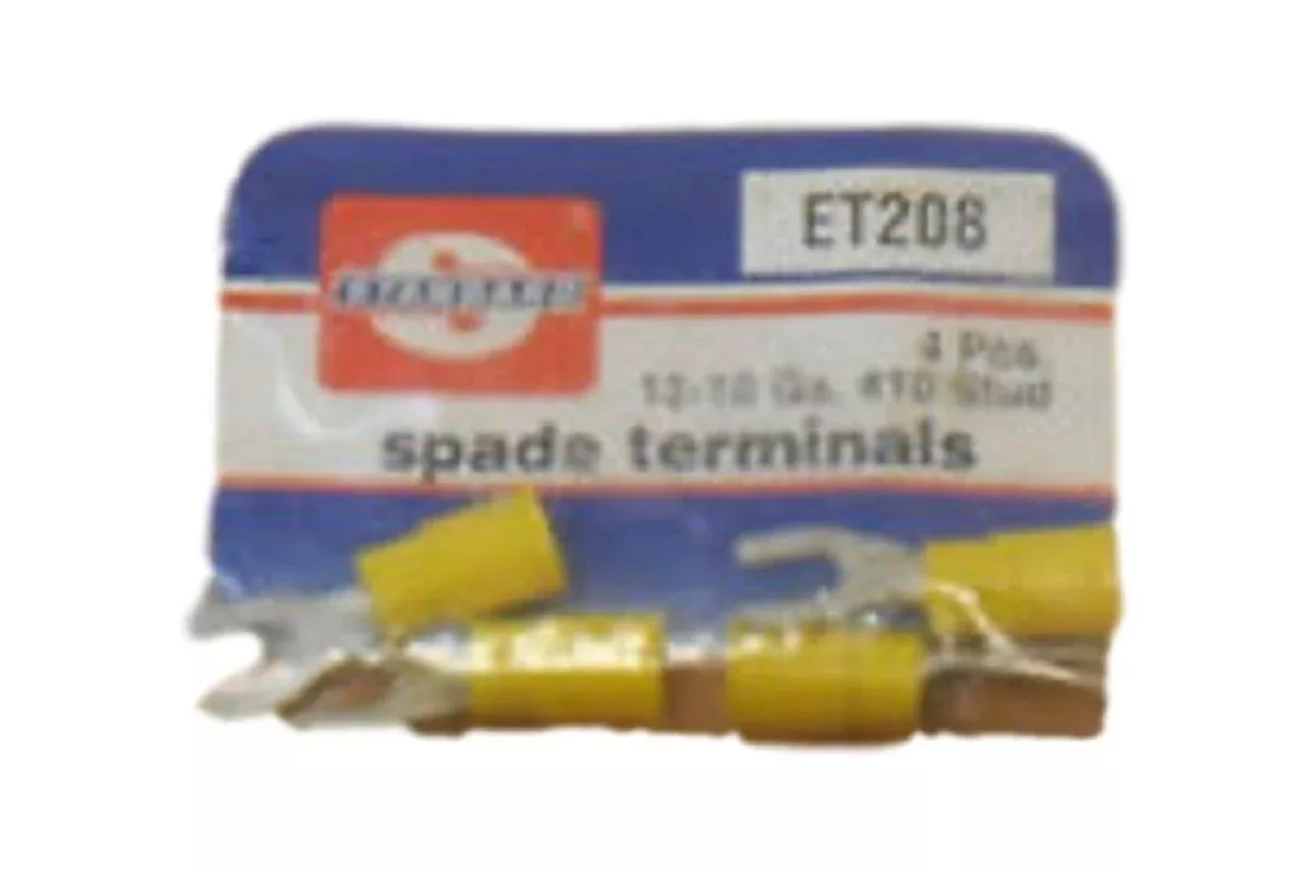 Standard ET208(4) Spade Terminals 12-10 GA #10 Stud New!