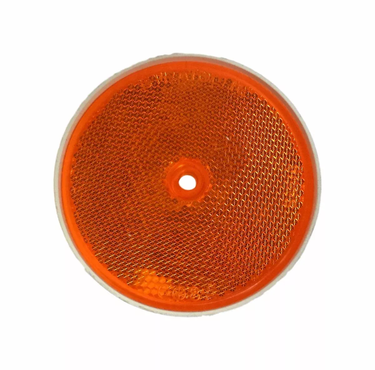 Stratolite Easy- Mount 608 Orange Circle Round Reflector 3-1/4" Diameter 68-A