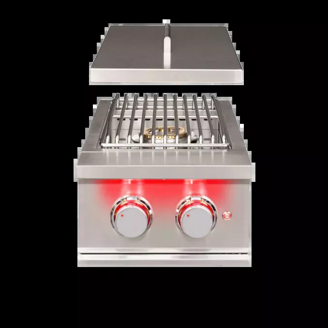 True Flame Double Side Burner Natural Gas