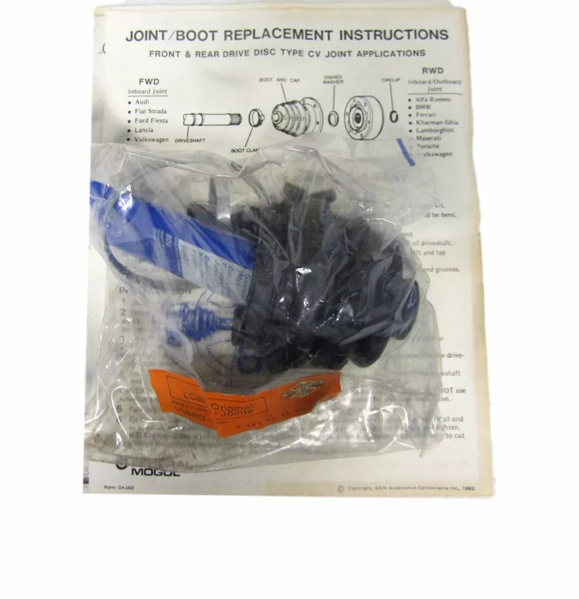 TRW 22305 055223 CV Joint Boot-Inboard CV Boot BRAND NEW!!!