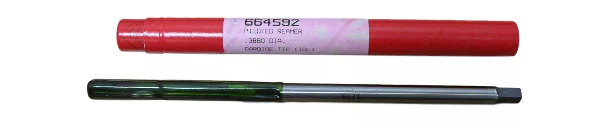 TRW Piloted Reamer .3880 Diameter 664592Carbide Tip - Brand New!