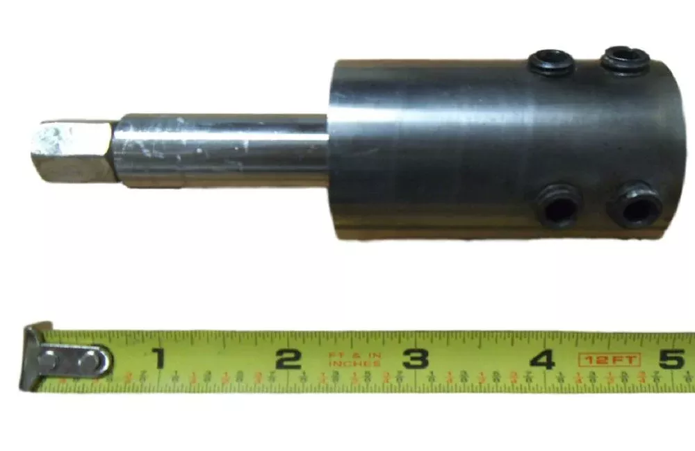 Universal Motor Shaft Adapter 7/8" Inner Bore - Coupler - Clamp On- *FREE SHIP*