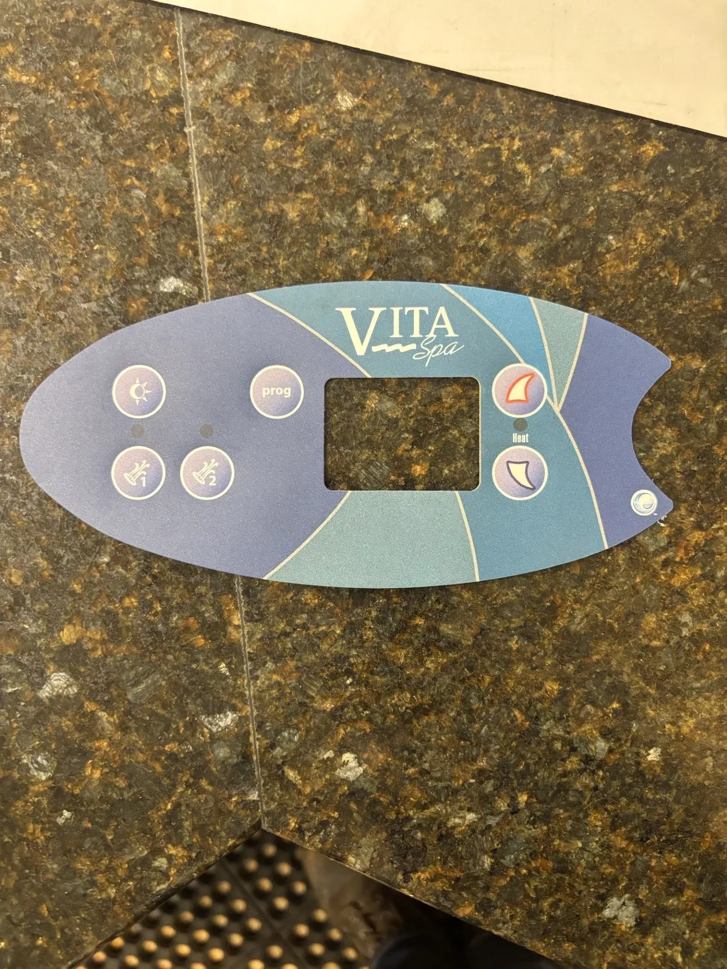 Vita Topside Control Overlay Sticker (6 Button) (108732)